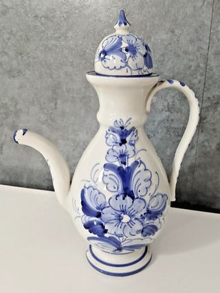 Teiera Brocca Caraffa Ceramica Dipinta Mano