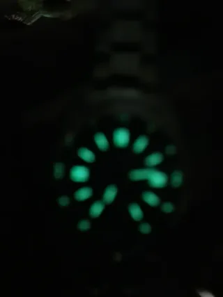 Reloj esfera verde