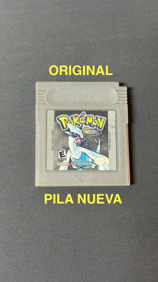 Pokemon Plata USA Version ORIGINAL Silver GameBoy