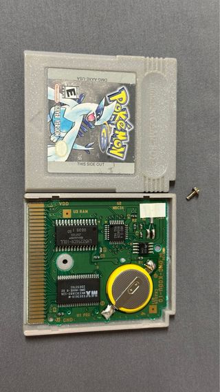 Pokemon Plata USA Version ORIGINAL Silver GameBoy
