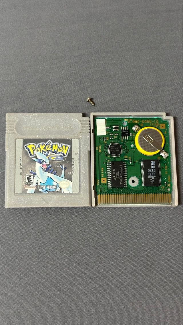 Pokemon Plata USA Version ORIGINAL Silver GameBoy