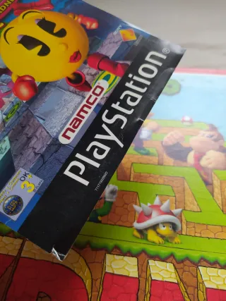 -Portada y contraportadaMs. Pac-Man M. Madness Ps1