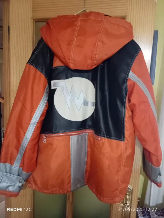 Giacca da uomo arancione e nera EARTHBOUND