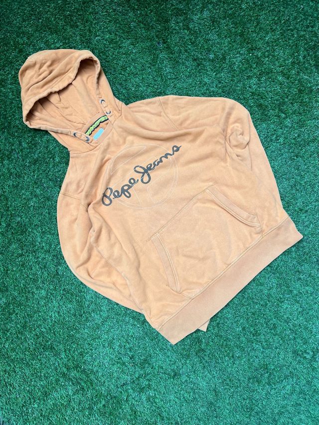Sudadera Pepe Jeans Naranja Talla M Vintage