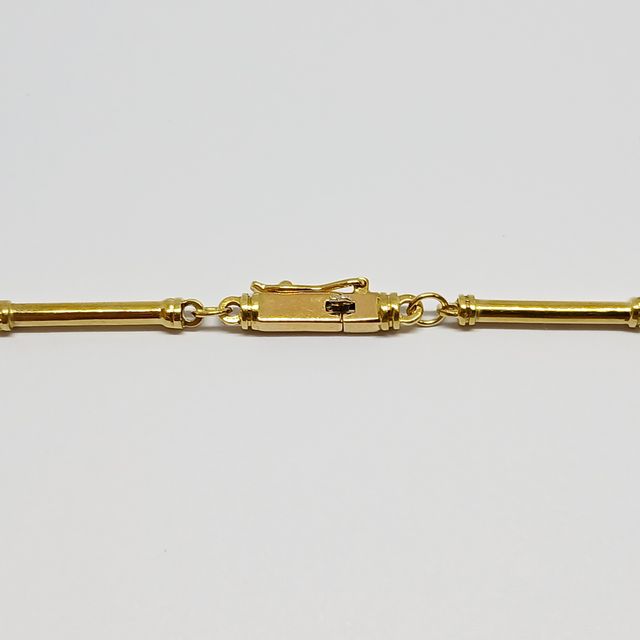 Gargantilla Oro Colgantes Zafiros Brillantes