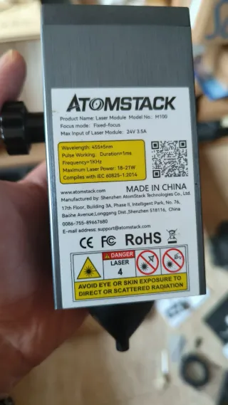 Máquina Láser Atomstack X20 Pro 20W