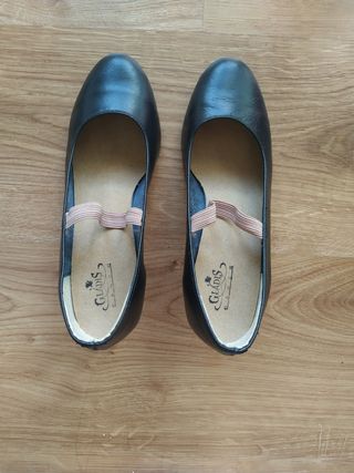 Zapatos de baile flamenco Gladis piel 