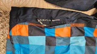 Cortavientos infantil a cuadros