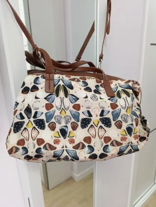 Bolso Bimba y Lola mediano estampado mariposas
