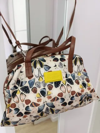Bolso Bimba y Lola mediano estampado mariposas