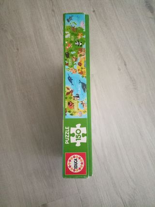 Puzzle Educa 150 piezas Mundo Animales