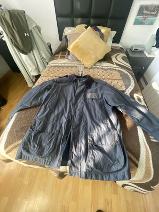 Chaqueta tipo  Barbour Azul
