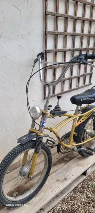 Bicicleta Carnielli Cross Dorada