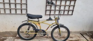 Bicicleta Carnielli Cross Dorada