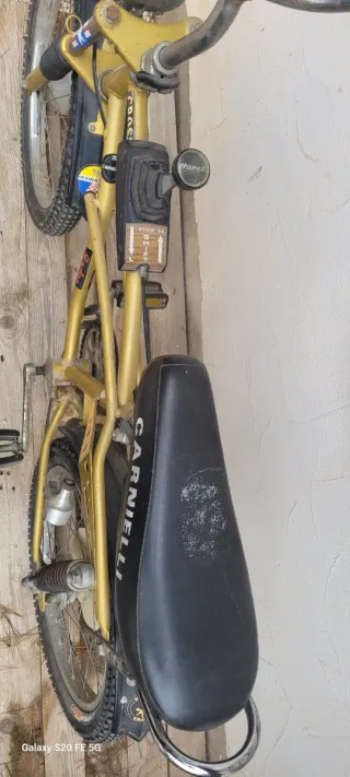 Bicicleta Carnielli Cross Dorada