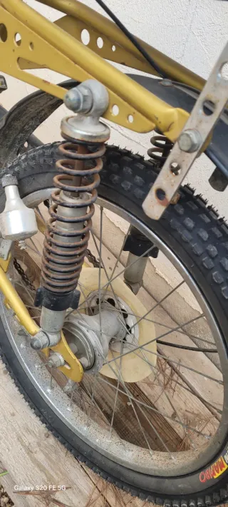 Bicicleta Carnielli Cross Dorada