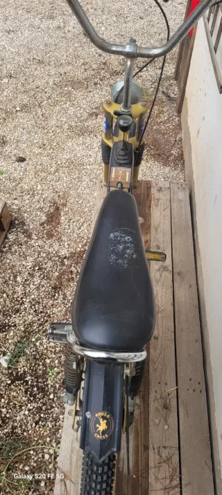 Bicicleta Carnielli Cross Dorada