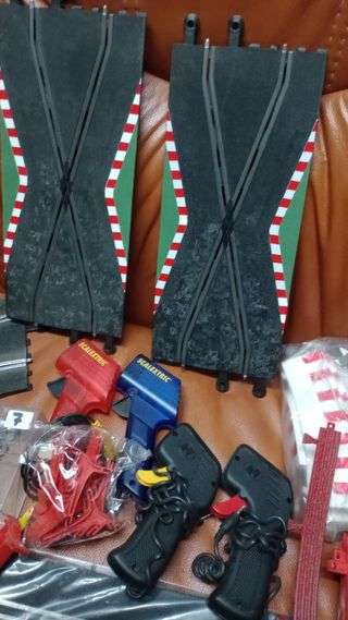 Lote Scalextric: Pistas, Mandos y Accesorios