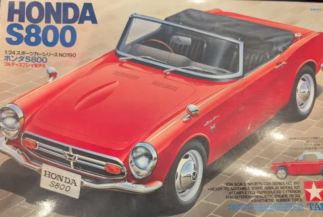 Maqueta Honda S800 1/24 Tamiya