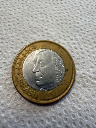 Lote 26 monedas conmemorativas Brasil