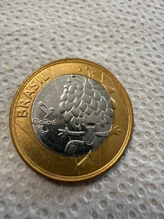 Lote 26 monedas conmemorativas Brasil