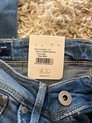 Pantalón vaquero Pepe Jeans Slim Leg
