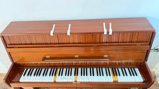 Piano Vertical HUPFELD Madera Acústico