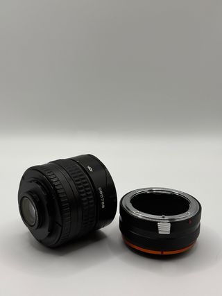 Zenitar 16mm f/2.8 Nikon F para Sony E