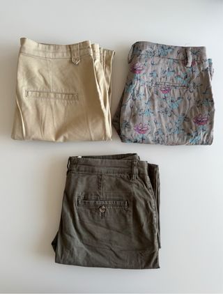 Lotto 3 pantaloni donna taglia Ita 40