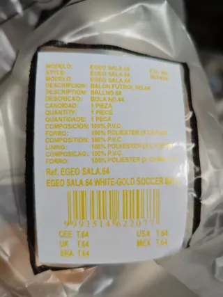 Balón fútbol sala Joma