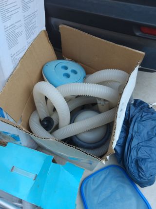 Set Piscina Intex Rectangular 3.0m