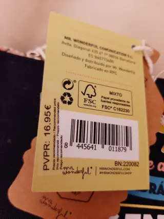 Monedero Mr. Wonderful Dream Big and Save