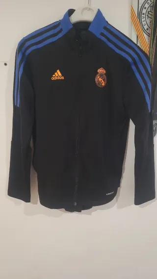 Chándal Real Madrid Niño Adidas Negro/Azul 11-12