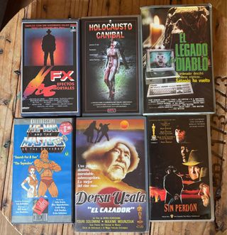 Lote 10 Películas VHS