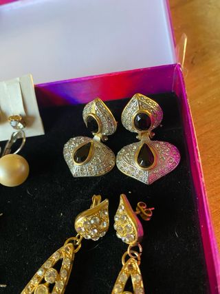 Lote pendientes vintage 