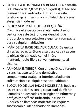 Teléfono Inalámbrico Panasonic Negro/Gris
