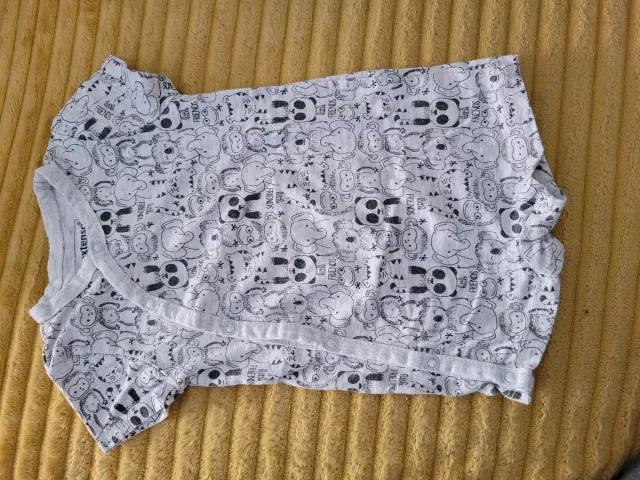 Body bebé estampado animales