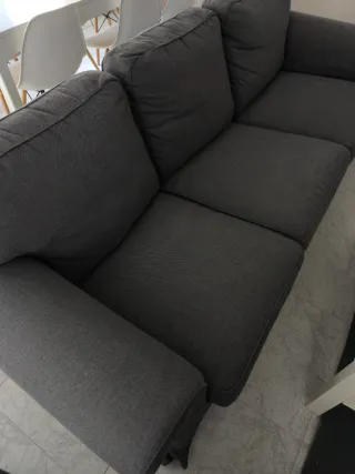 Sofá Ektorp 3 plazas Ikea Gris. Como nuevo