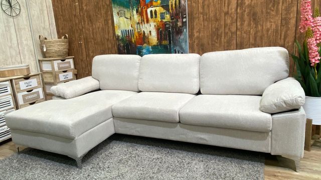 Sofá modular beige 260cm