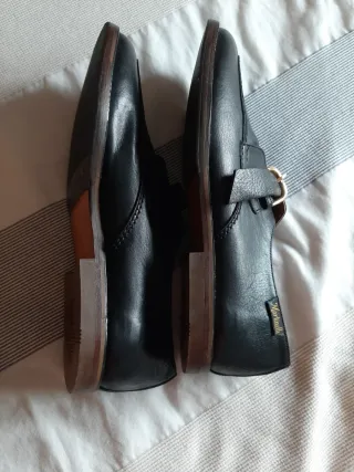 Zapatos Martinelli Negros Hebilla