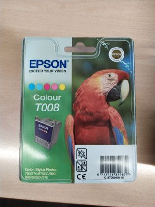 3 Cartuchos Tinta Epson T008 Color
