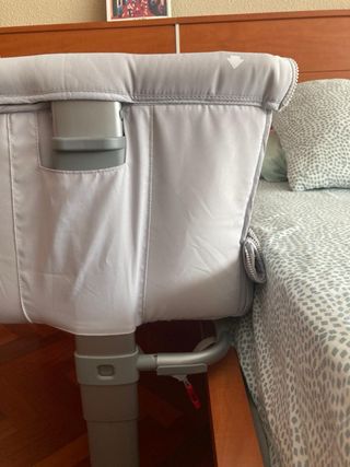 Minicuna colecho Chicco gris