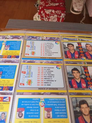 Cromos Liga Mundicromo 1995-1996 lote  cromos 299