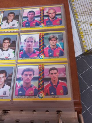 Cromos Liga Mundicromo 1995-1996 lote  cromos 299