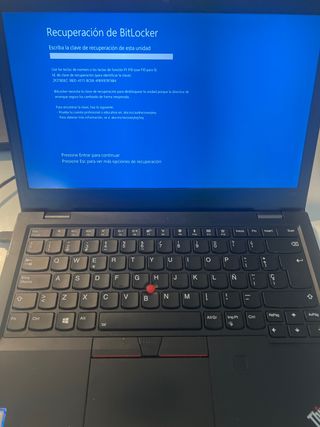 Lenovo ThinkPad i5-10210U 8GB RAM SSD Bitlocker