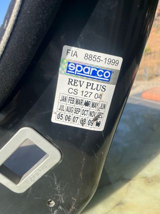 Asiento Sparco Rev Plus Bucket