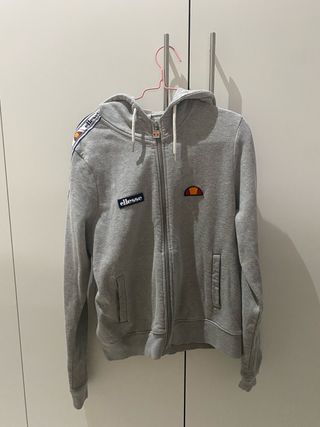 Sudadera con cremallera Ellesse gris