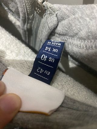 Sudadera con cremallera Ellesse gris