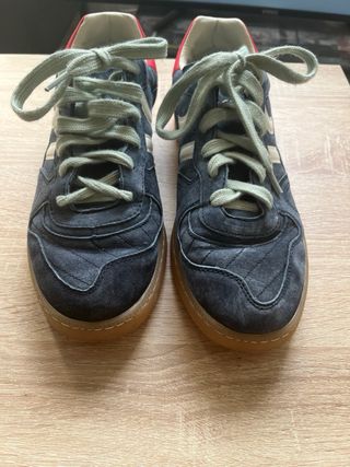 Zapatillas Coolway azules y rojas