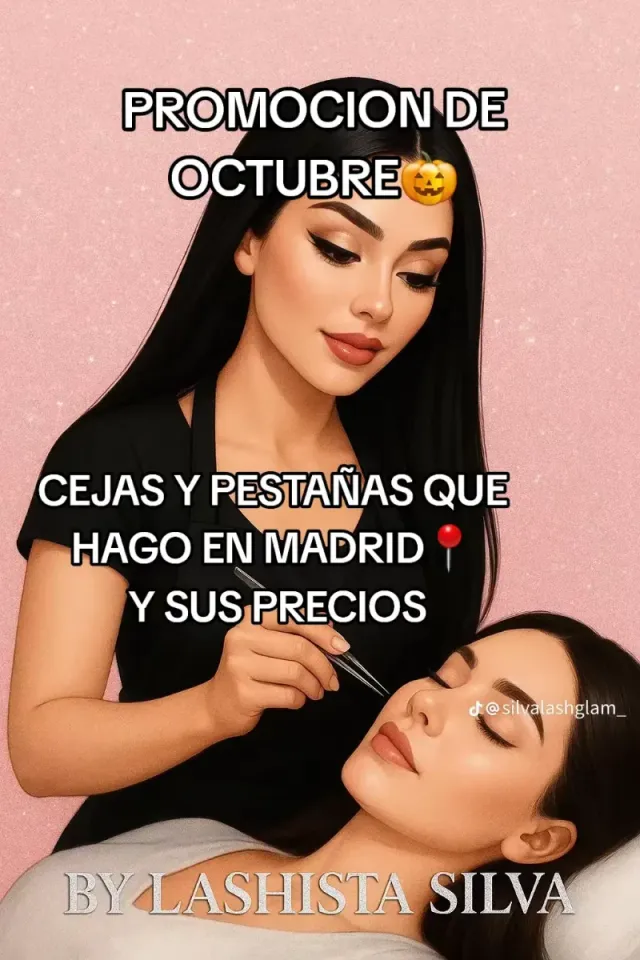 Promoción Pestañas y Cejas  Octubre!!